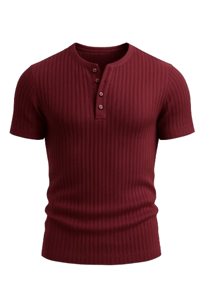 LuxeRib Henley Tee