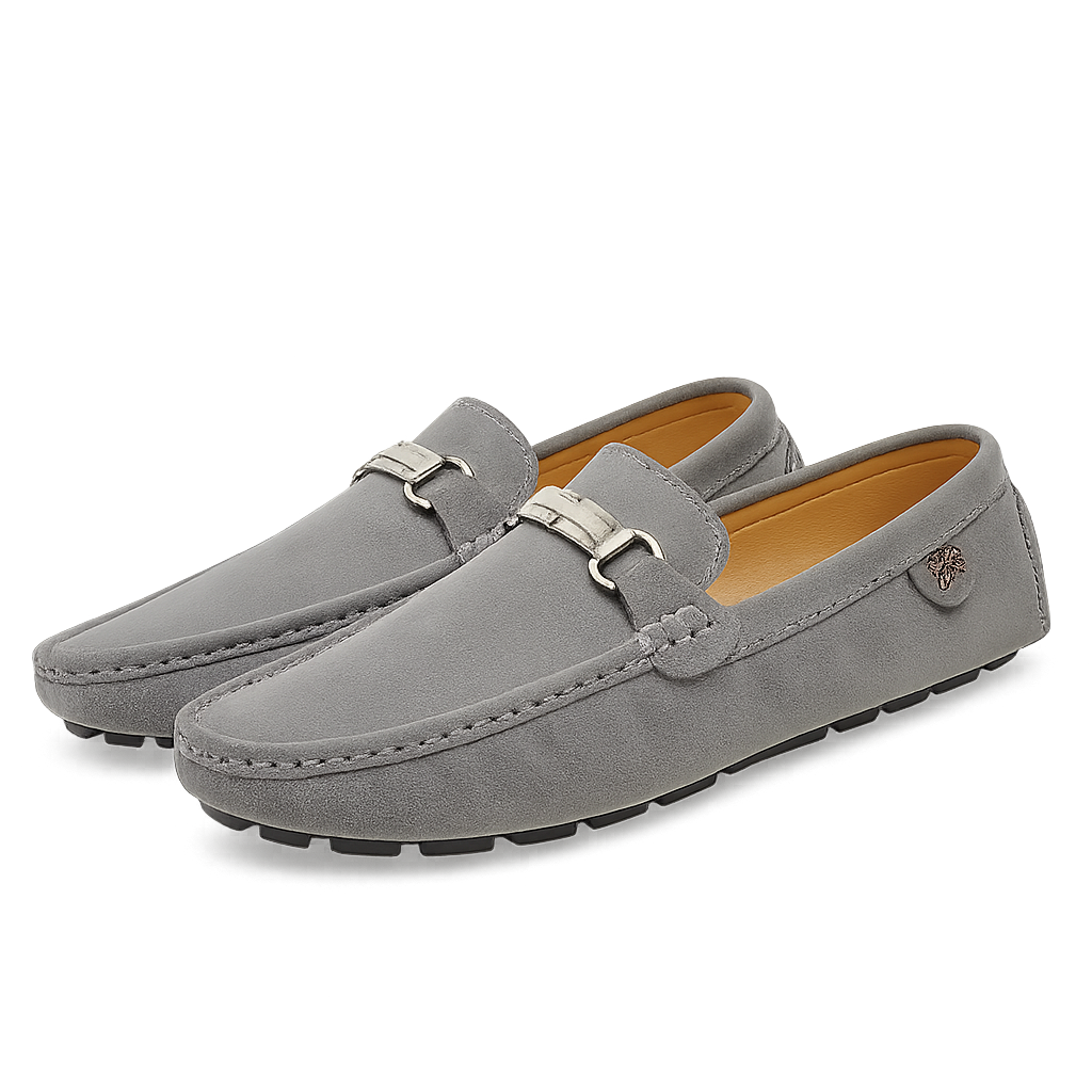 PrimeDrive Suede Loafers