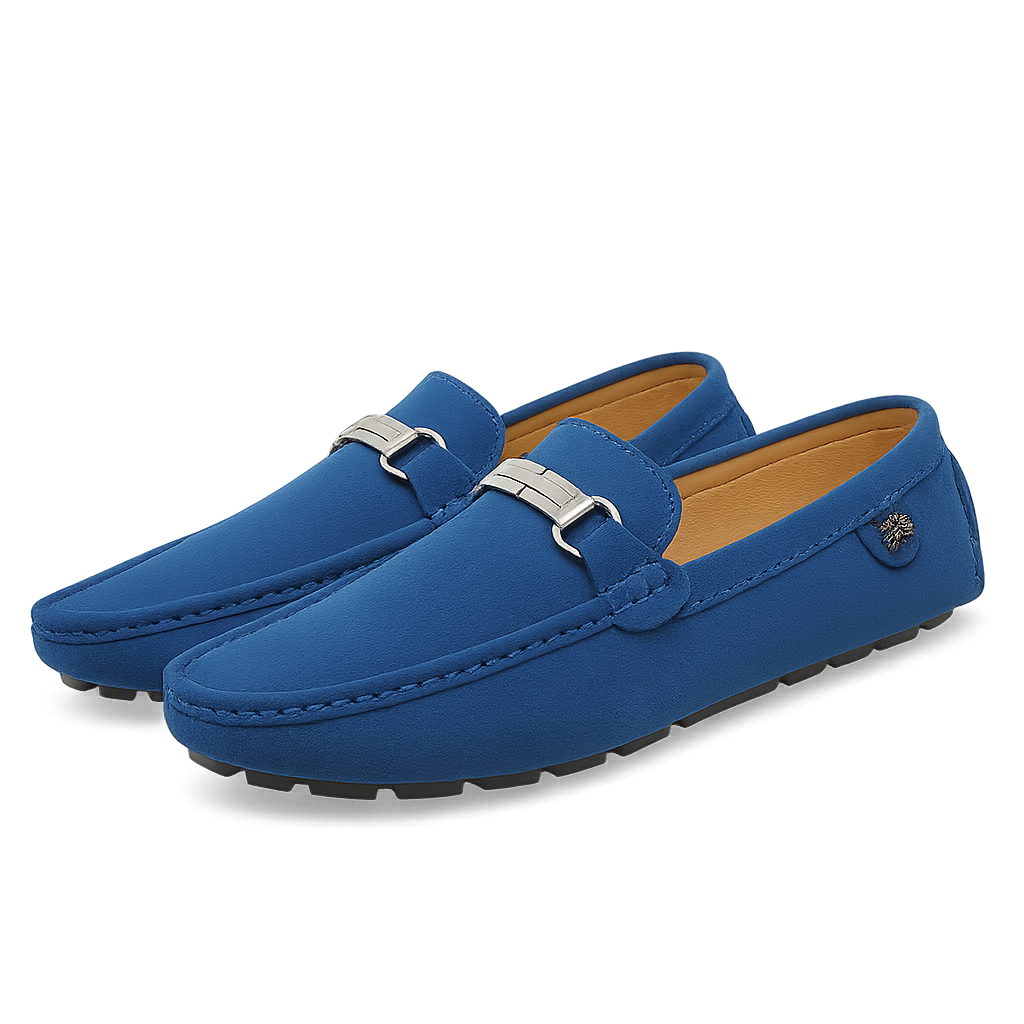 PrimeDrive Suede Loafers