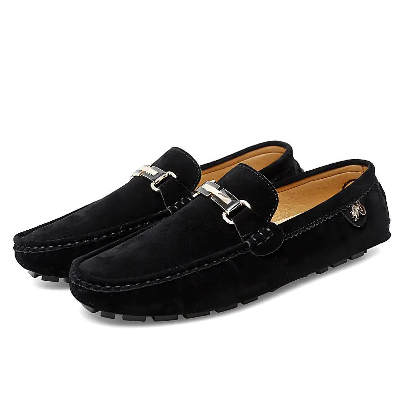 PrimeDrive Suede Loafers